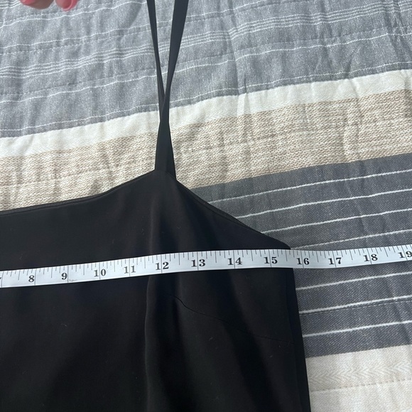 🔥Lauren Ralph Lauren,Stunning Black Gown,Soft Silhouette Flair, Back Zip,Size 4 - Picture 10 of 14